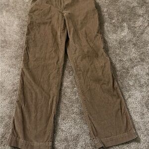 L.L. Bean Women's corduroy Brown Straight Leg Pants